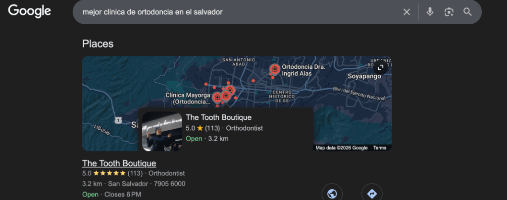 Top Google Places